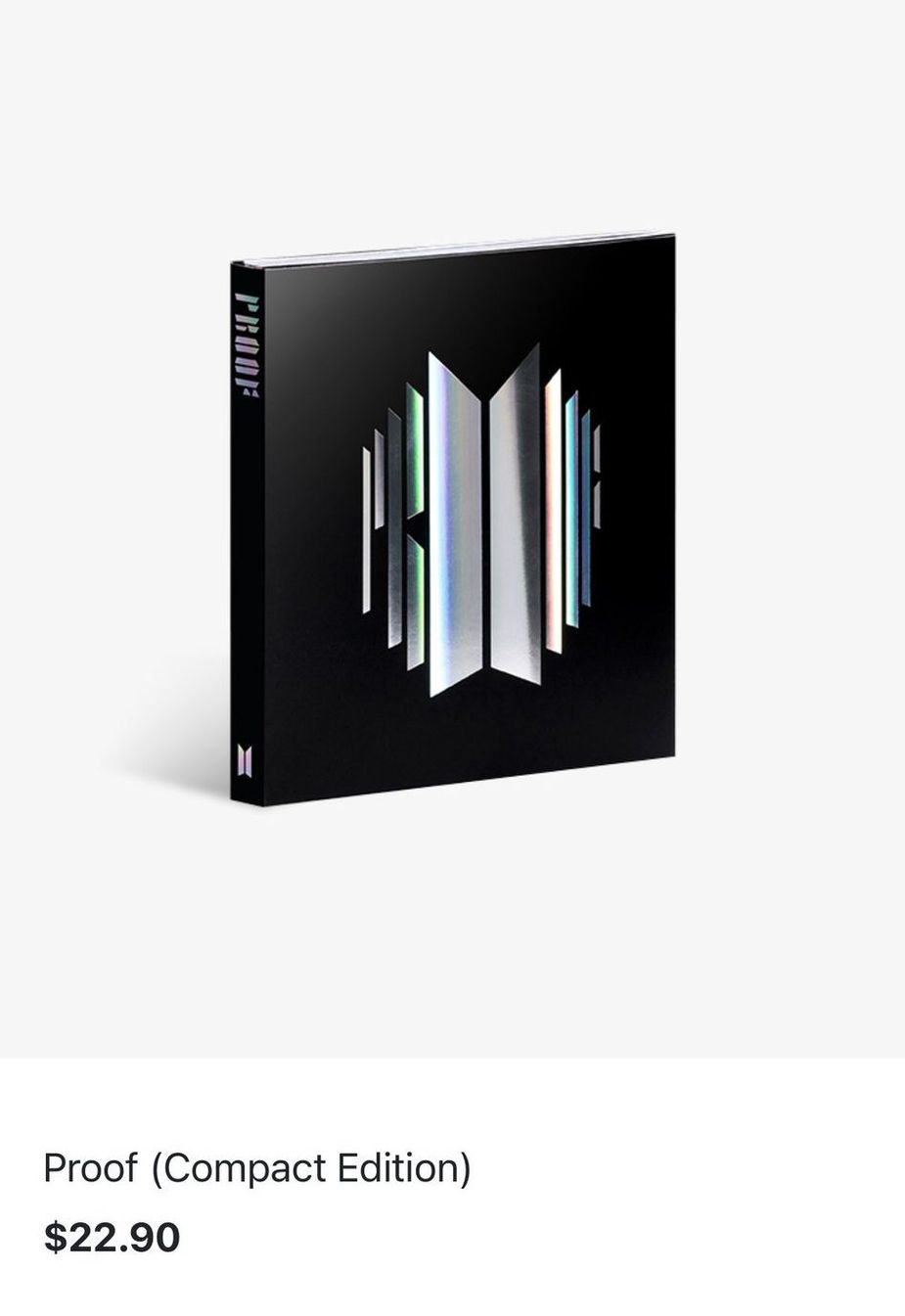 Proof (Compact Edition) – Official BTS Music Store