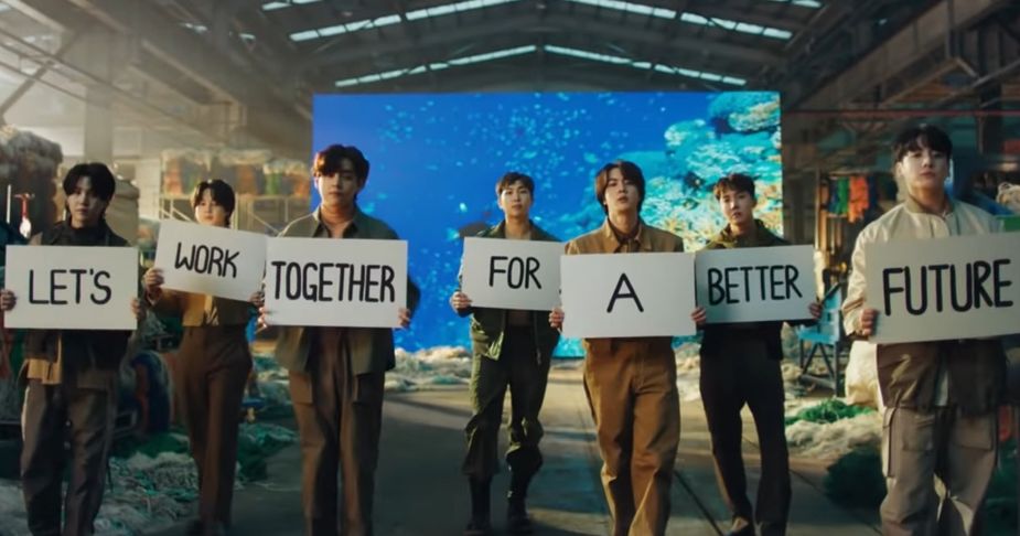 BTS And Samsung Team Up To Save The Planet - Koreaboo