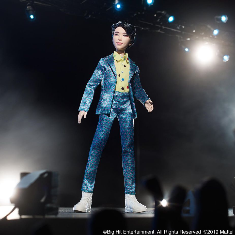 Someone Noticed That RM s BTS Doll Looks Like EXO s Lay And You