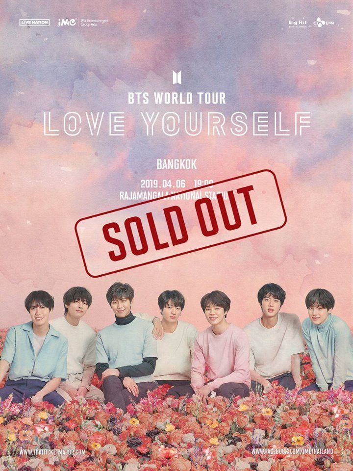 BTS Thailand Concert Tickets Sold Out, Extra Show To Be Held In