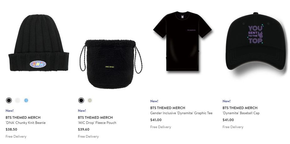 Nordstrom's BTS Merch Collection Is Here!