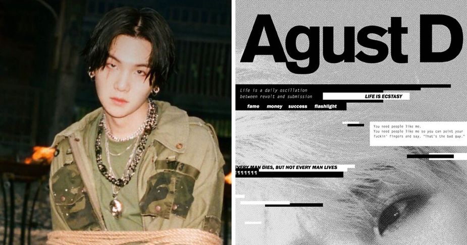 Apple Music Drops AGUST D Comeback Photo For BTS's Suga