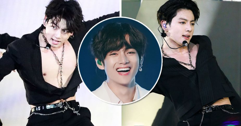 BTS's V Wants Jungkook To Go Totally Shirtless, And Honestly, Same ...