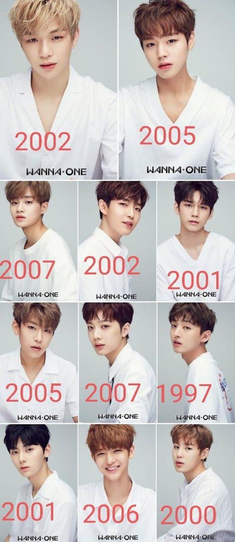 Netizens Compare The Ages Of Wanna One's Members At Debut To 