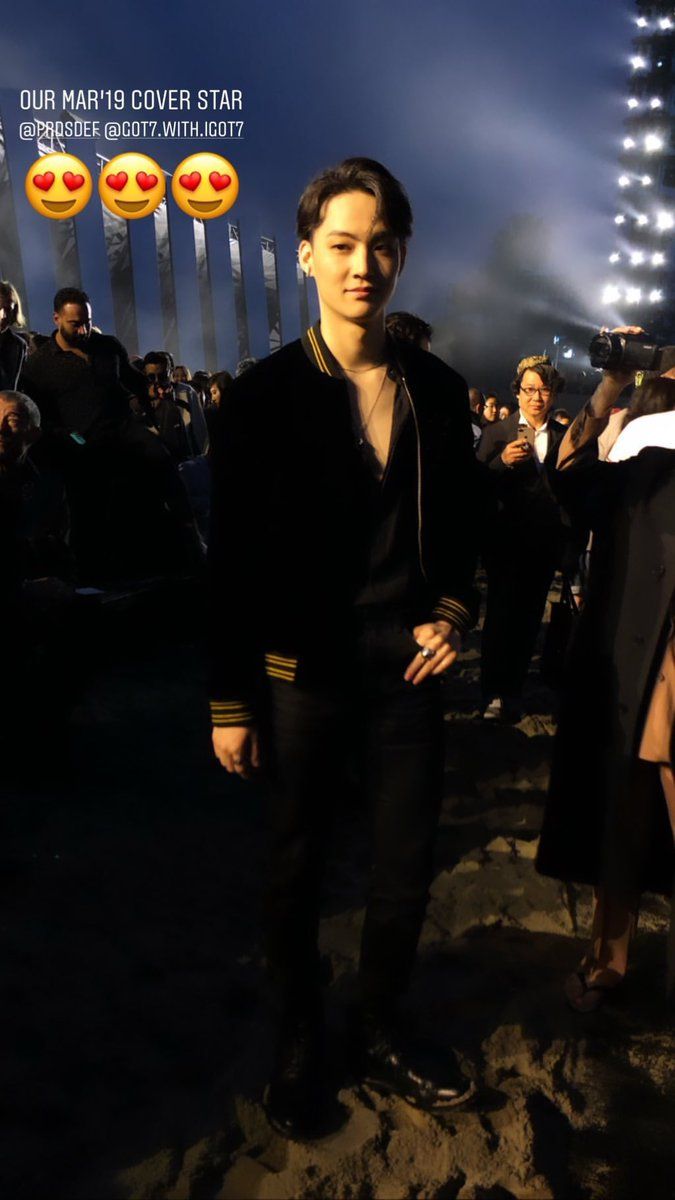 Igot S Were Expecting Dream High Jb At The Saint Laurent Show But Got