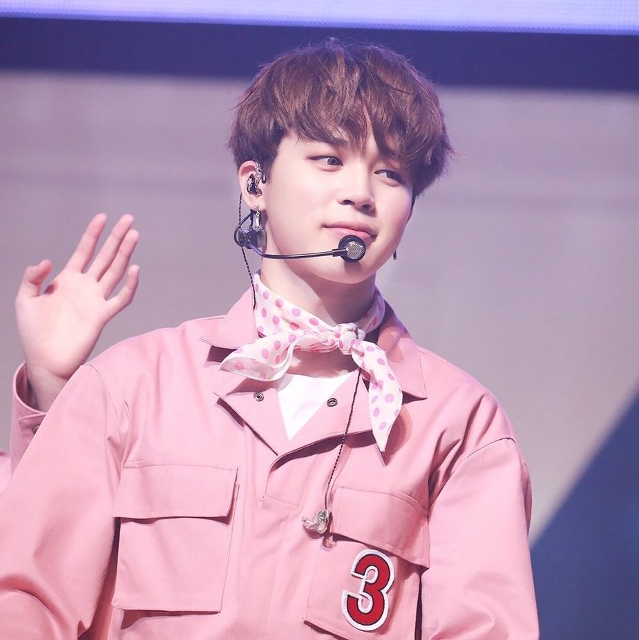 Jimin on sale pink jacket