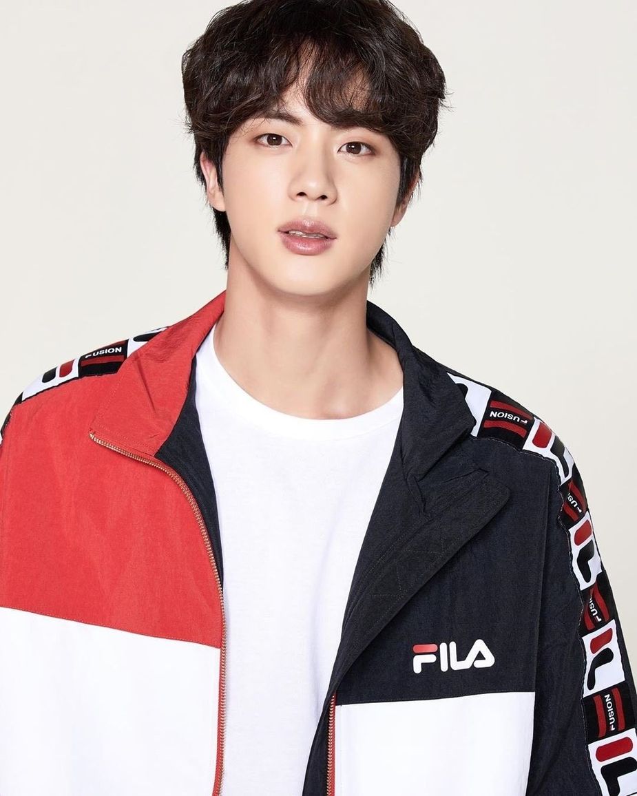 Jin cheap bts fila