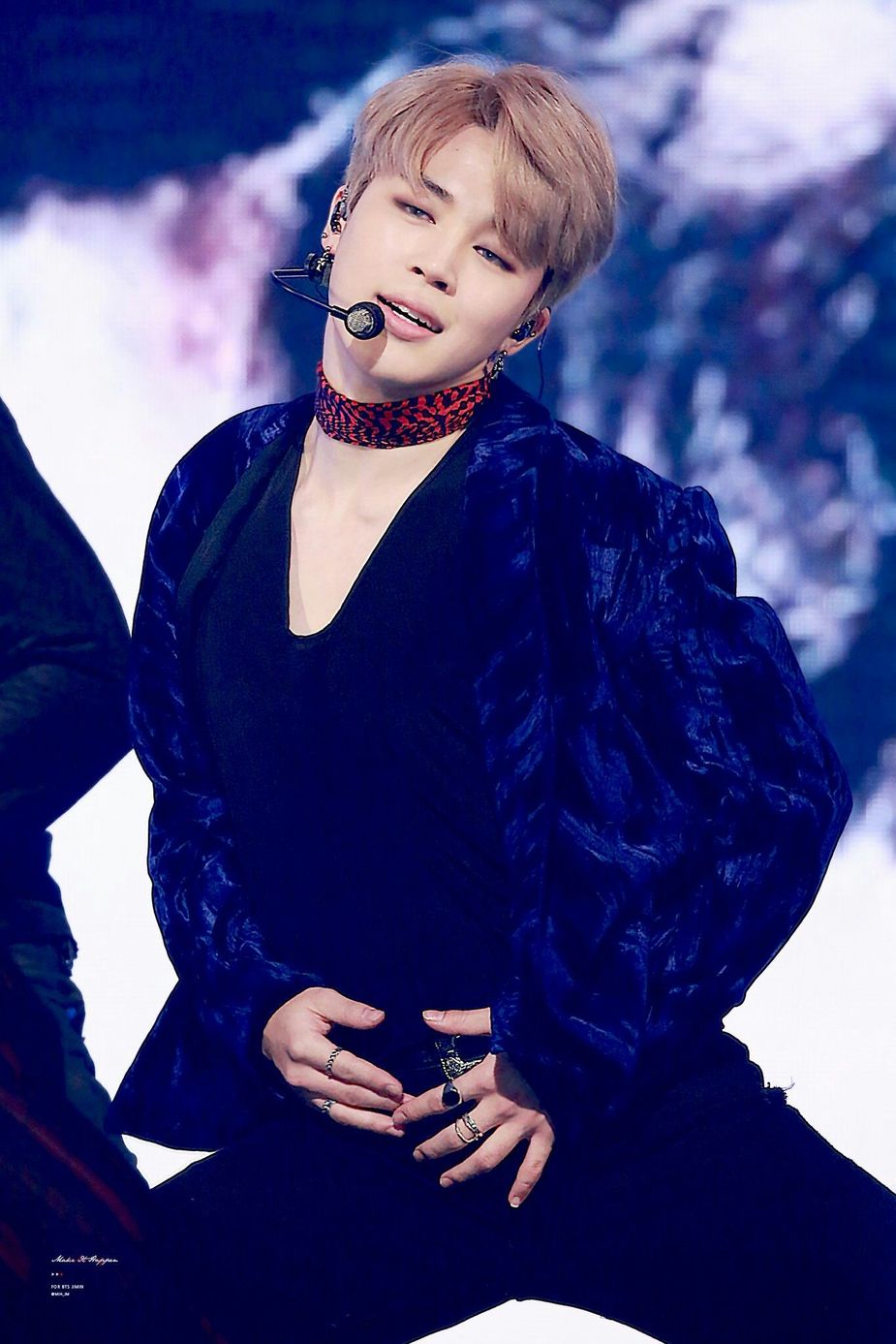 Jimin 2025 velvet jacket