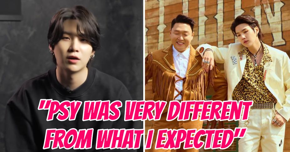 Working With PSY Doesn’t Feel Like Work To BTS’s Suga, And Here Is The ...