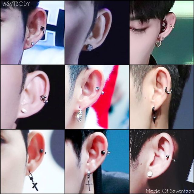 SEVENTEEN's Members Have 30+ Piercings Between Them That We Know About ...