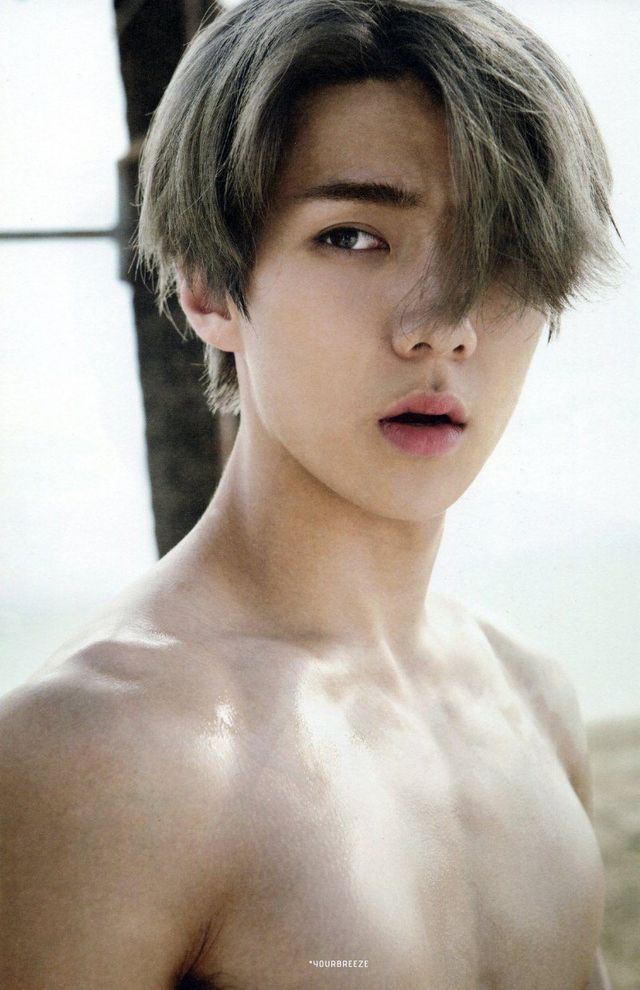 EXO Sehun Shows Off His Muscles With Sexy New Shirtless Photoshoot Koreaboo