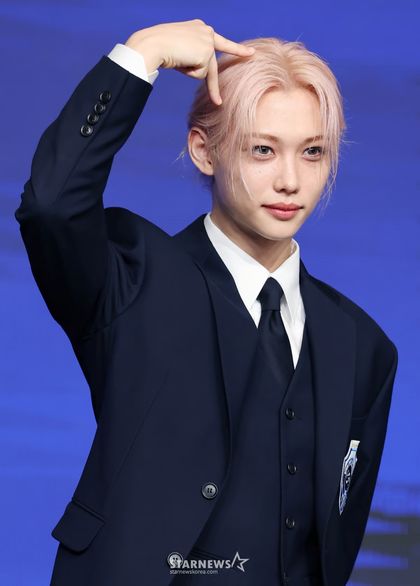 Felix dari Stray Kids saat wawancara