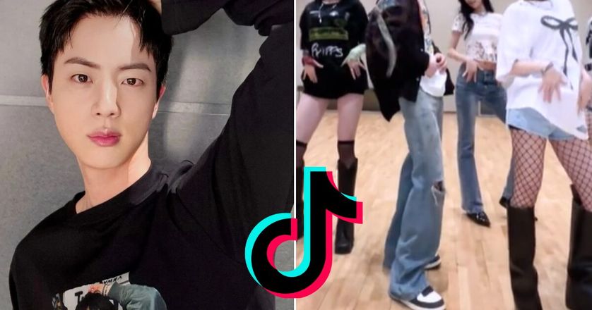 Jin Finally Takes Part In His First Ever TikTok Collaboration