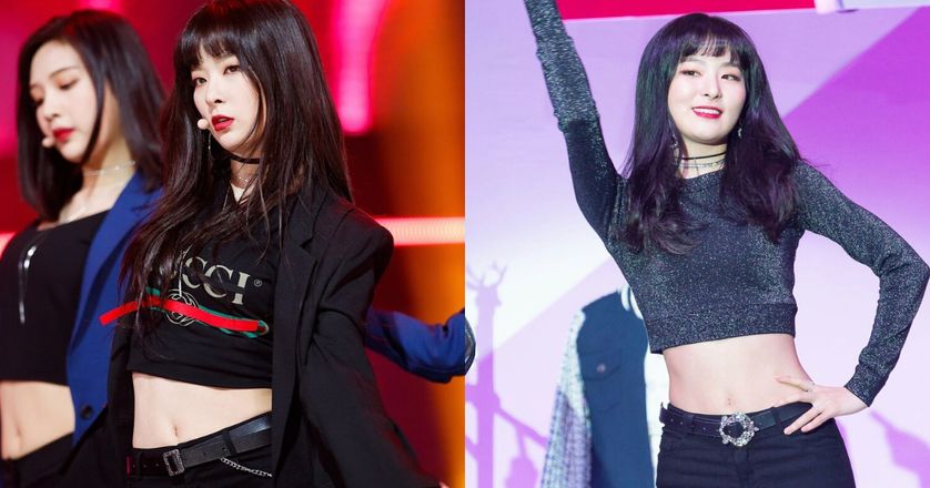 10 Times Red Velvet S Seulgi Rocked A Crop Top Onstage And Left Us